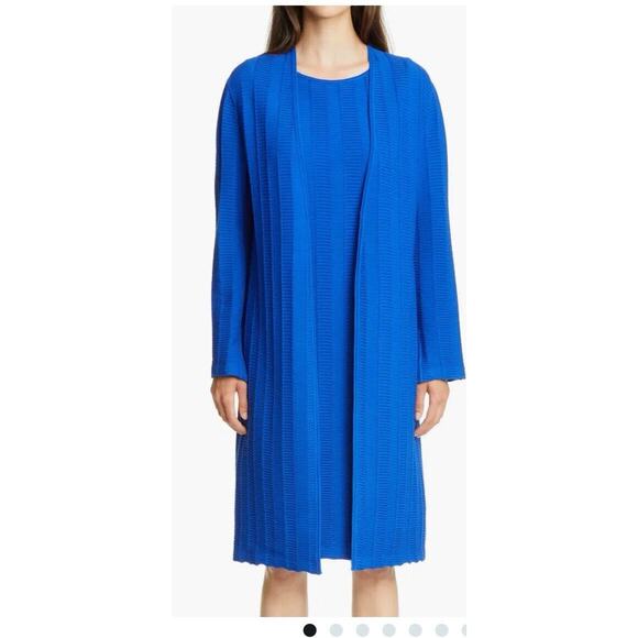 St. John Architectural Ottoman Knit Jacket Size 6 Retail $ 1295 - Picture 1 of 11